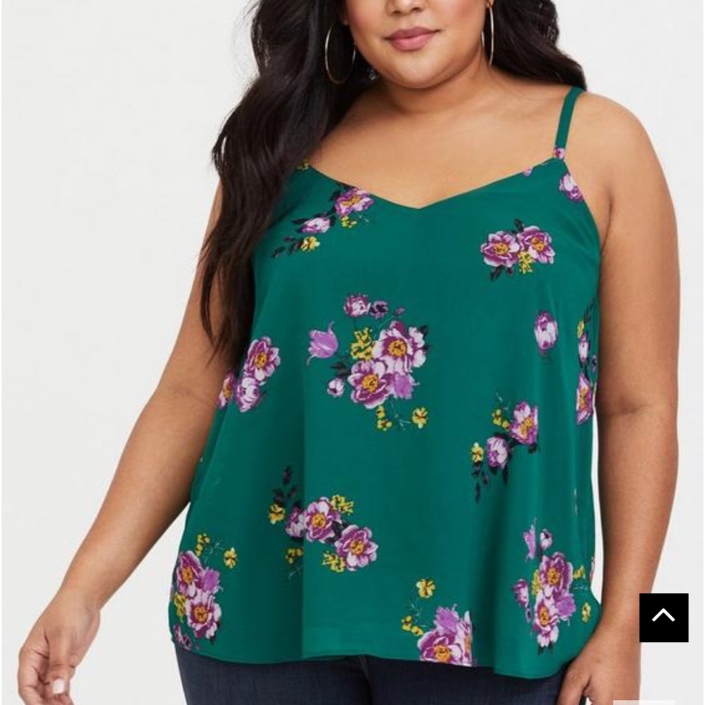 Torrid Sophie Chiffon Double Layer Swing Cami